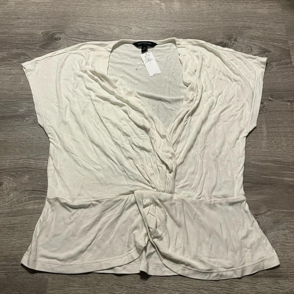 Banana Republic white shirt